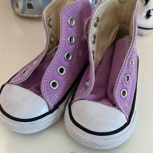 Purple converse